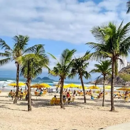 Apto A Poucos Metros Da Praia Da Enseada Com Wi-Fi Guarujá Exterior foto
